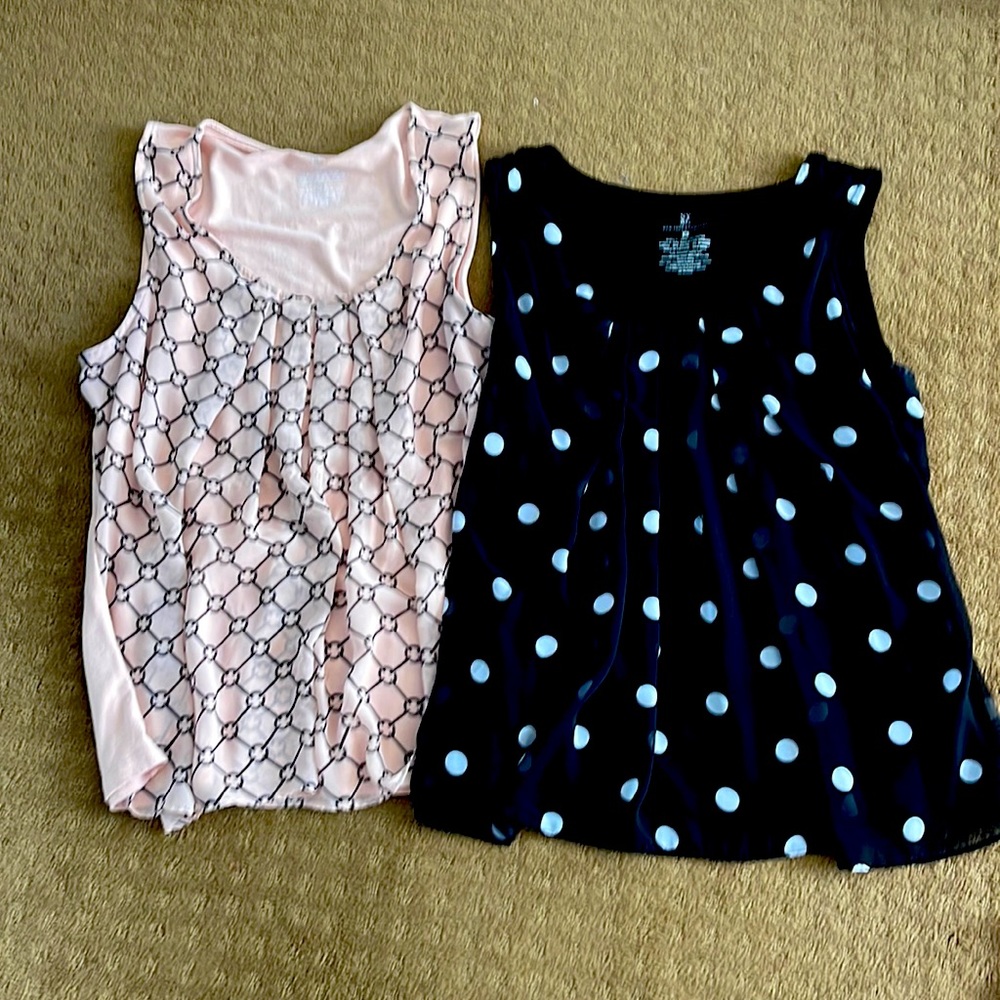 2 NY &c tank blouses size Xl